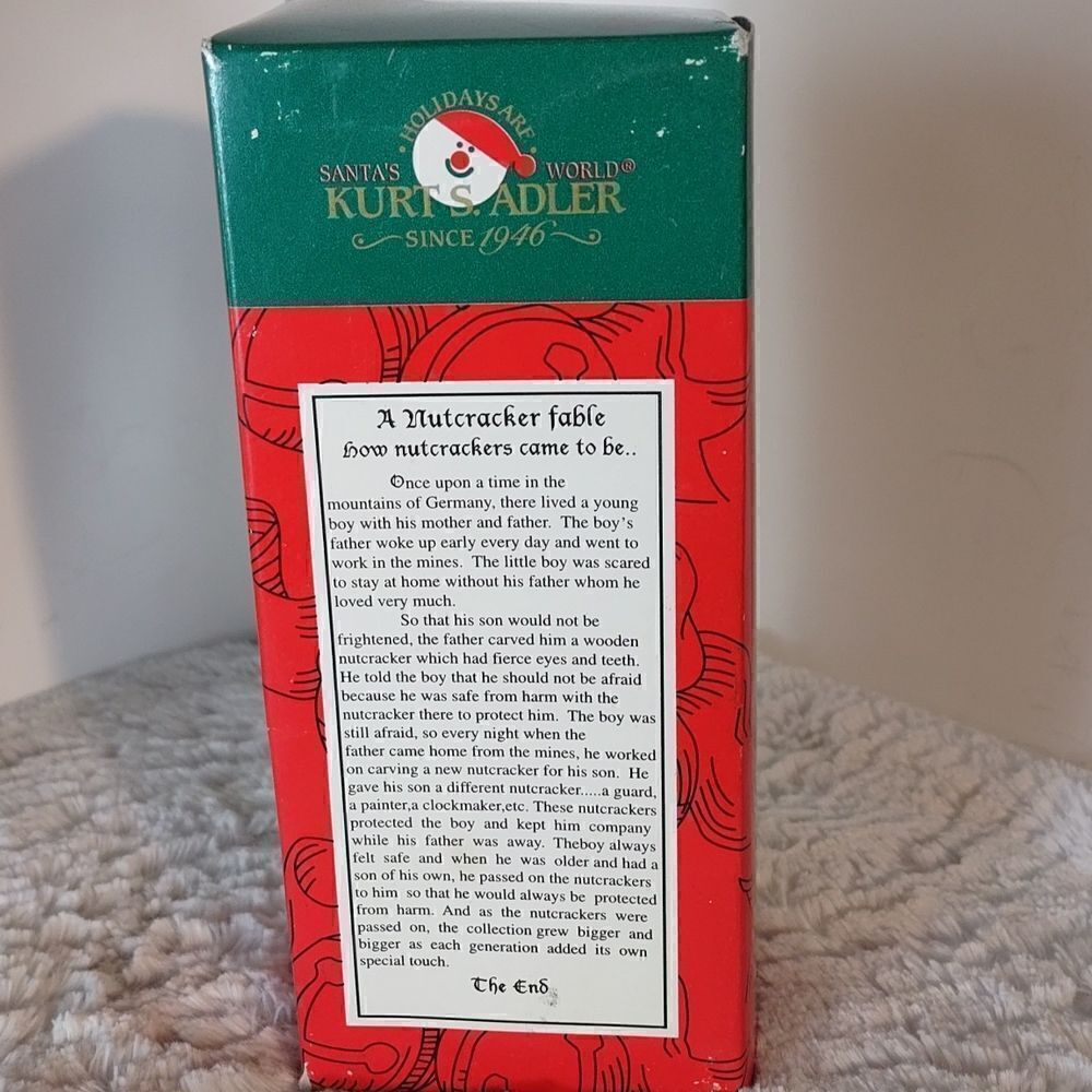 Kurt S Adler Wooden Nutcracker - Picture 7 of 8